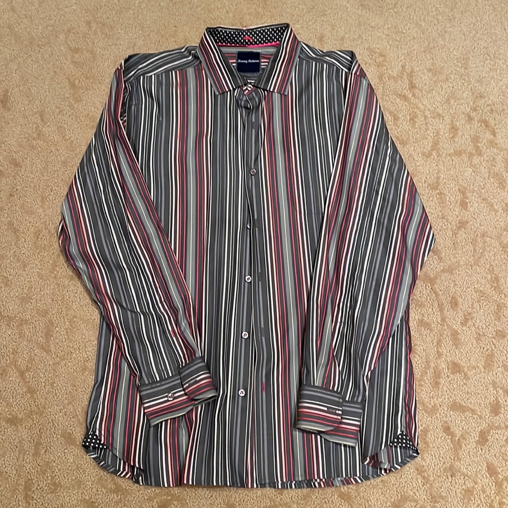 Tommy Bahama long sleeve short XL